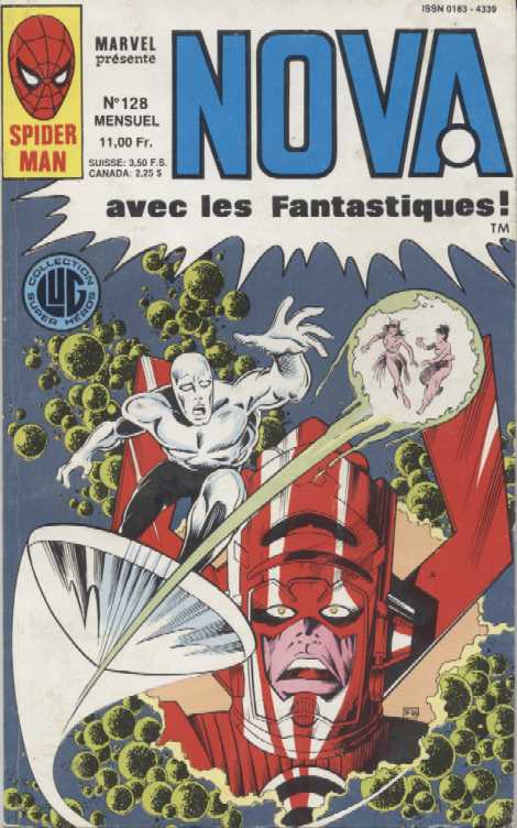 Scan de la Couverture Nova n 128